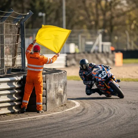 What Does a Yellow Flag Mean in MotoGP?